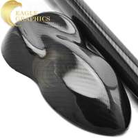 High Glossy 5D Carbon Fiber Sticker 3D/4D Texture Car Wrap Vinyl